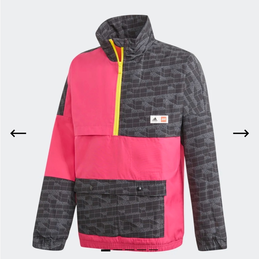 ADIDAS X CLASSIC LEGO® BRICKS HALF-ZIP WARM JACKET